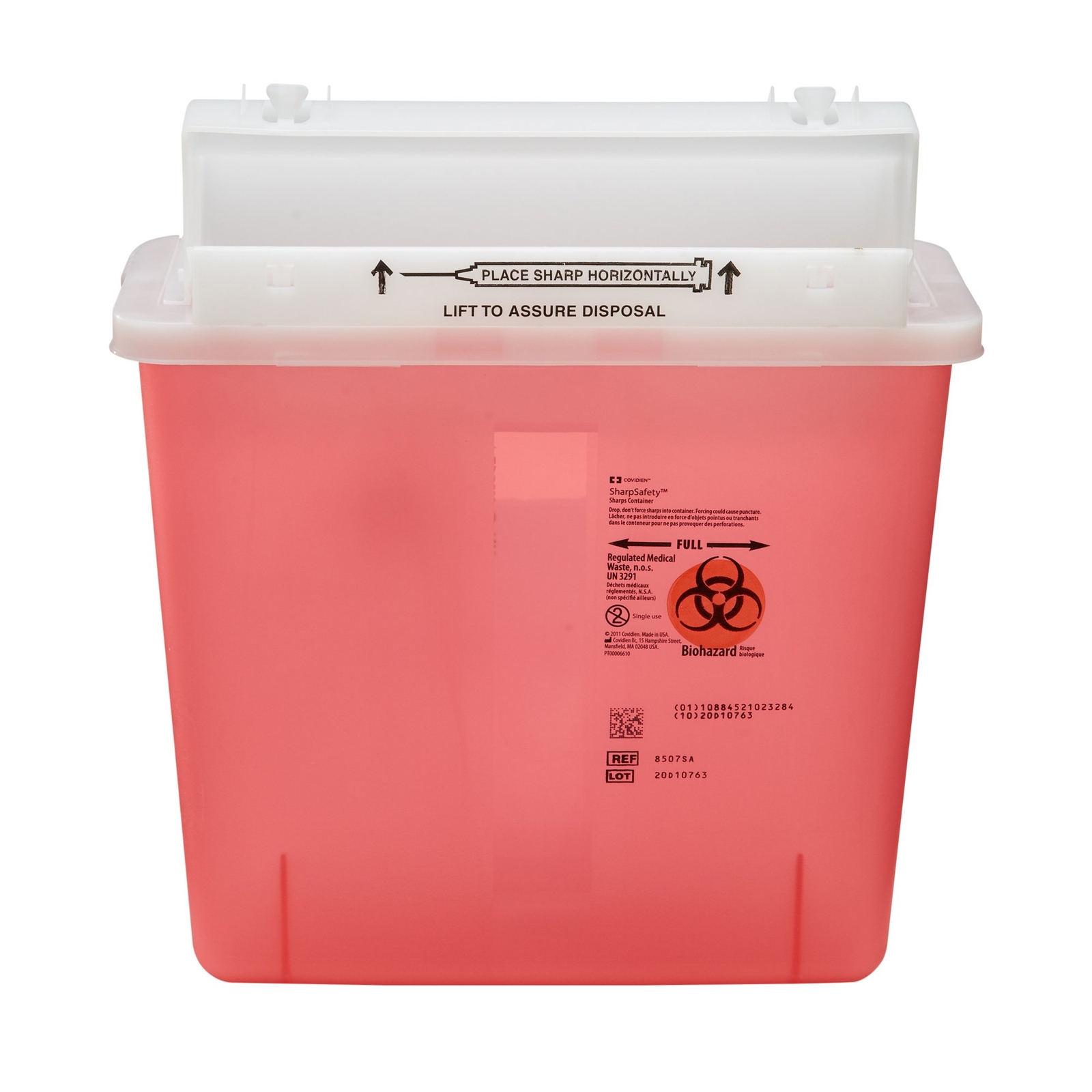 Sharps Container SharpStar 1.25 Gallon 5 Quarts In-Room Multipurpose 8507SA 1 Ct