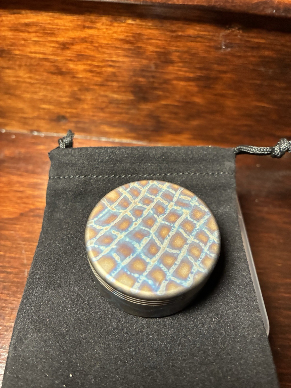 WANERSEN Titanium Waterproof Pill Case EDC Capsule Pocket Metal Box