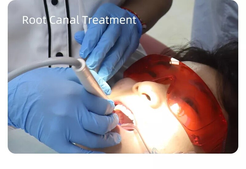 SK-E1 Dental Ultrasonic Scaler with 2*Bottles fit Woodpecker EMS Handpiece Tips
