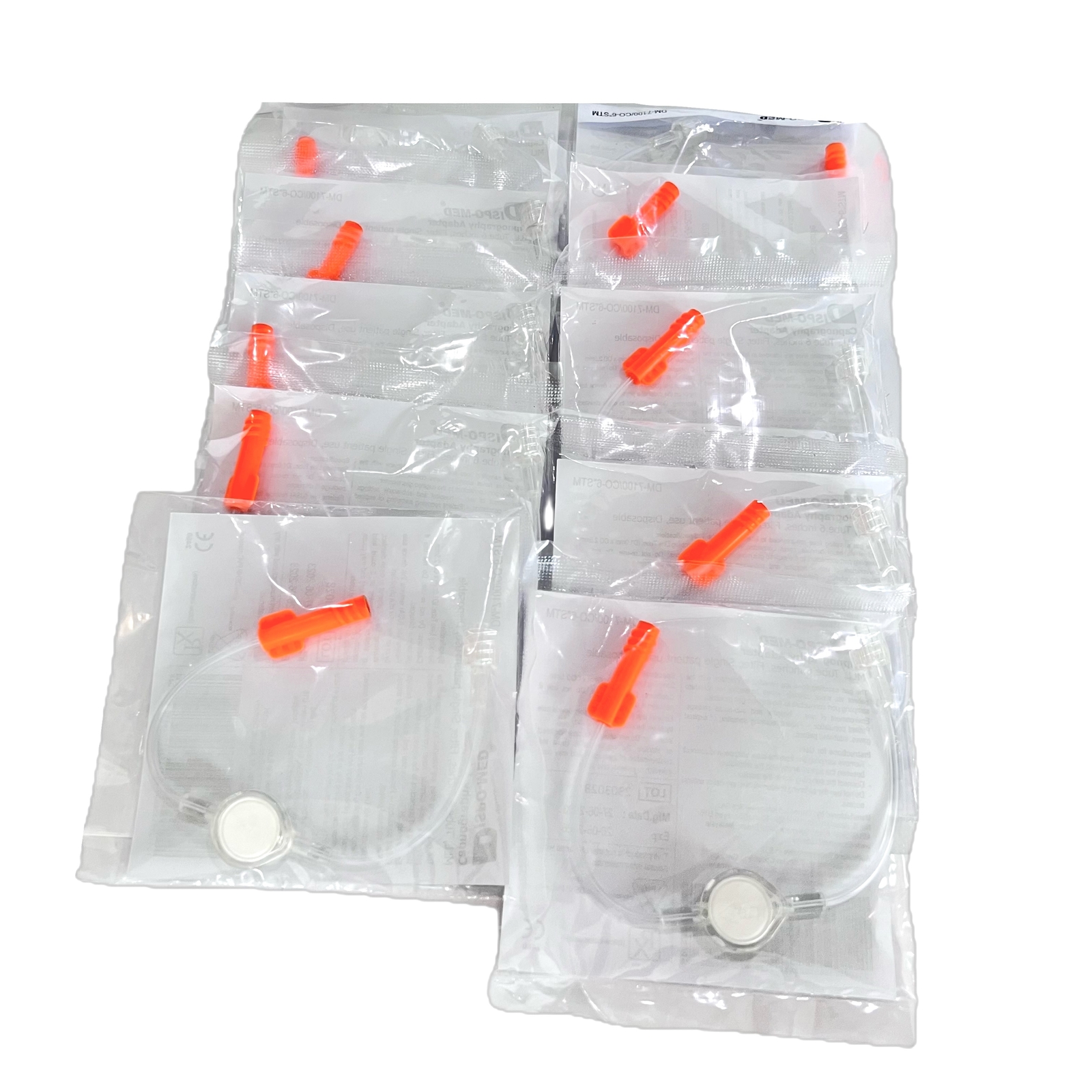 CO2 EtCO2 Filter Adapter for Oridion Microstream Male Luer Lock Connector 6 inch