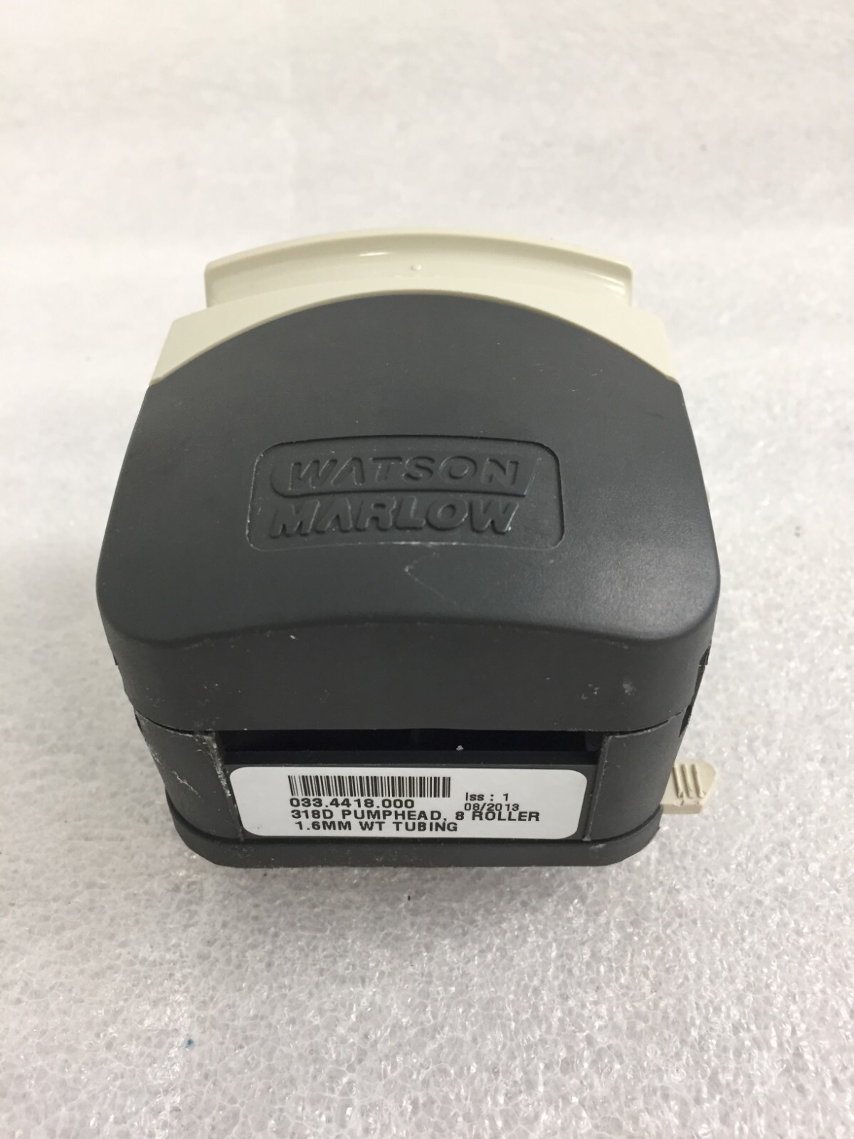 WATSON MARLOW 318D Peristaltic Pumphead 8-roller for 1.6mm Tubing 033.4418.000