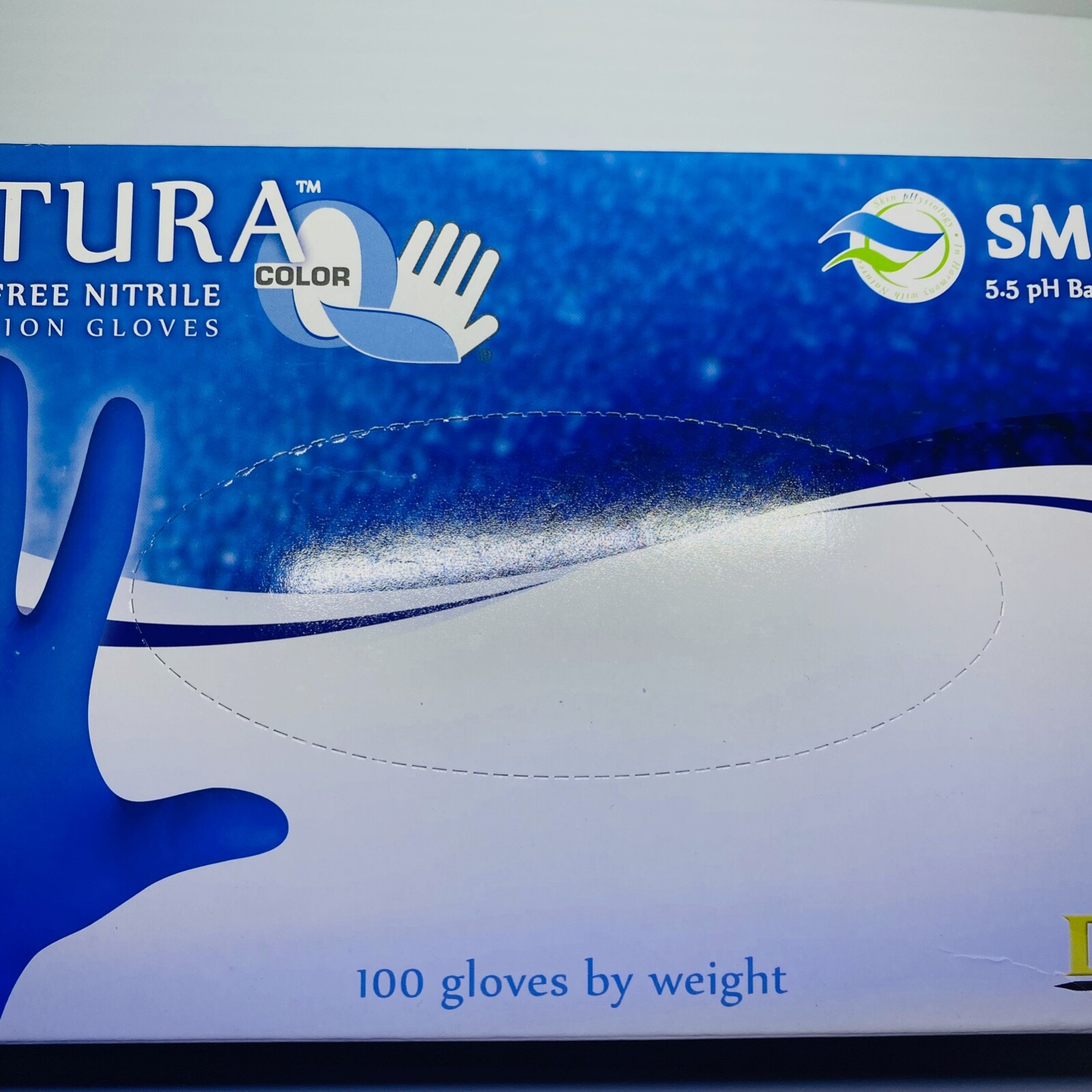 Dash Medical Gloves Futura Small Latex Free And Powder Free 100 Count By Weight