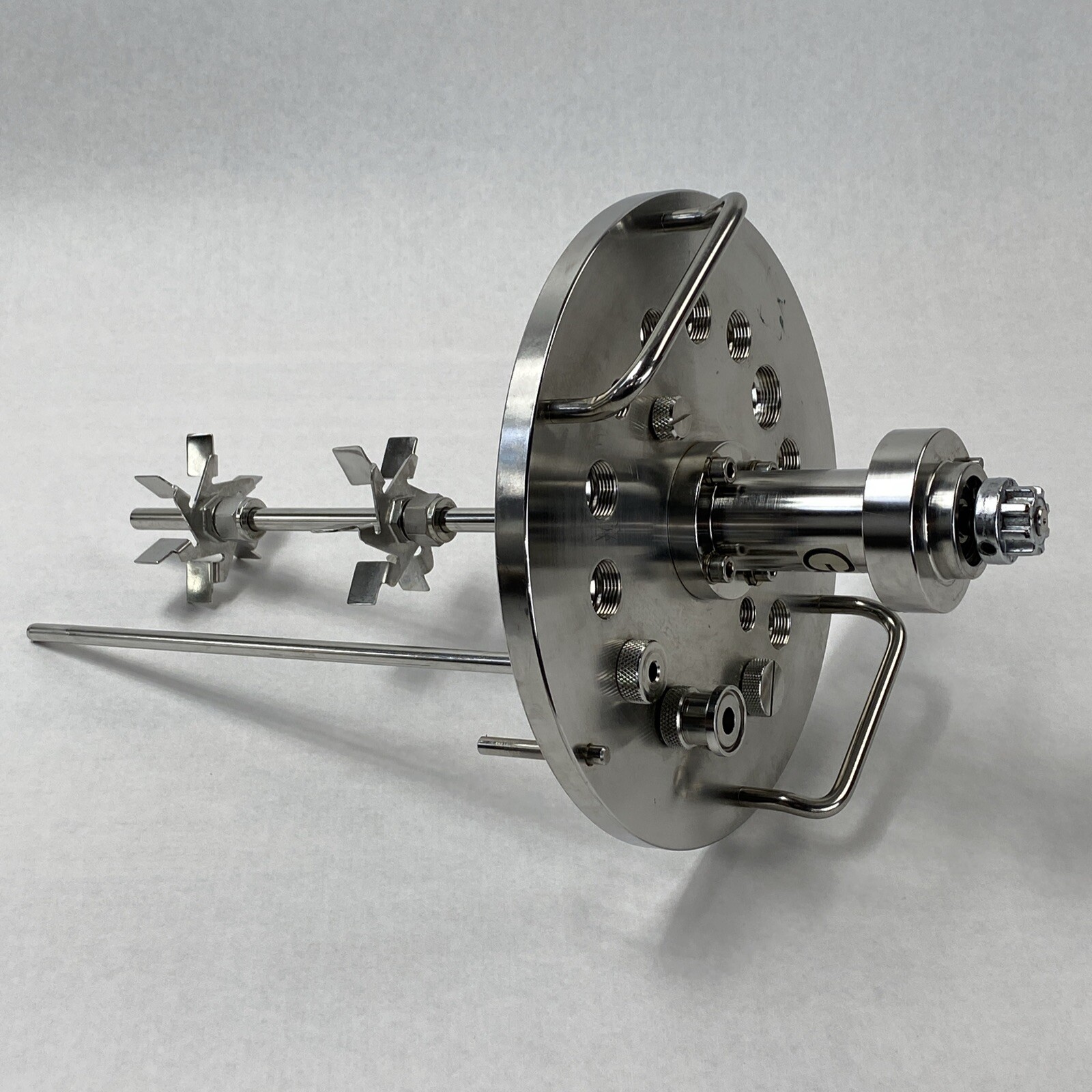 Applikon Sartorius Bioreactor Headplate And Stirrer For 5L Liter Bioreactor