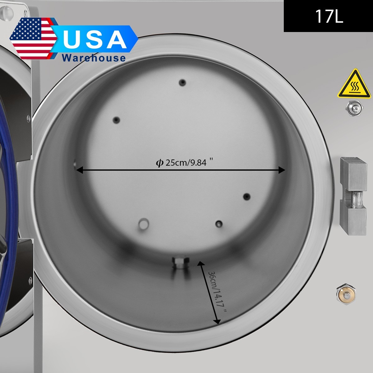 Portable Dental Delivery Unit Cart System Air Compressor 4H /17L/22L Sterilizer