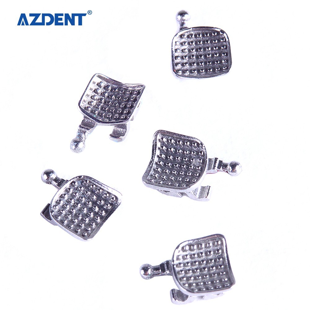 AZDENT Dental Ortho Monoblock Brackets Braces Mini Roth .018 Hooks 3-4-5
