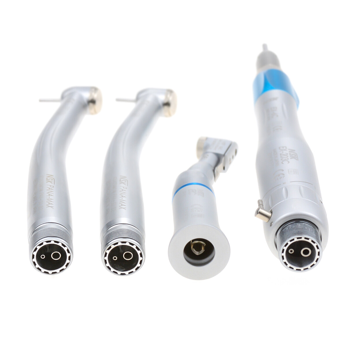 GU-P206S Portable Air Compressor Dental Unit + High Low Speed Handpiece Kits 2H
