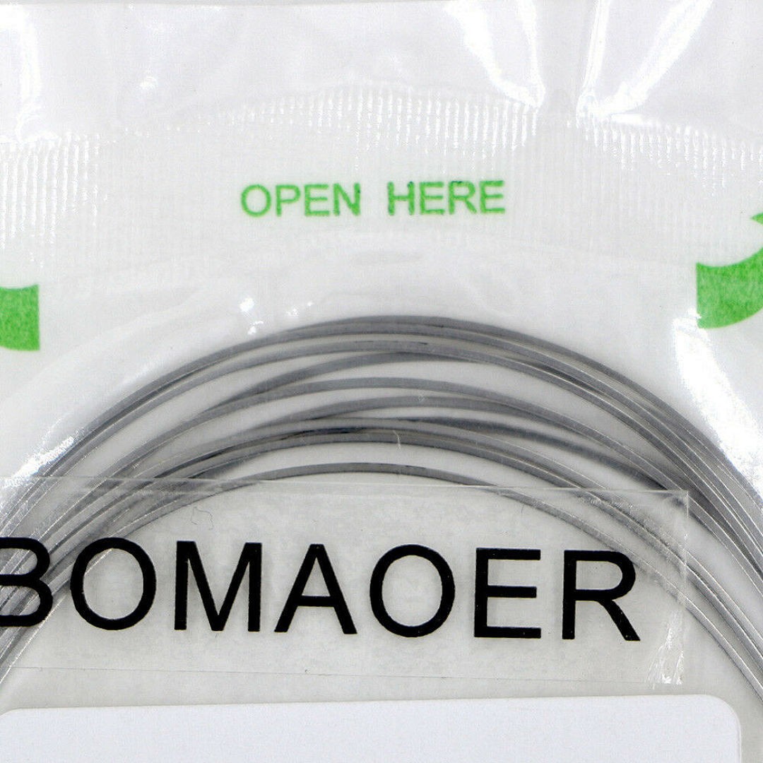 100×Dental Ortho Stainless Steel Rectangular Arch Wire Ovoid Form 16×22 Upper