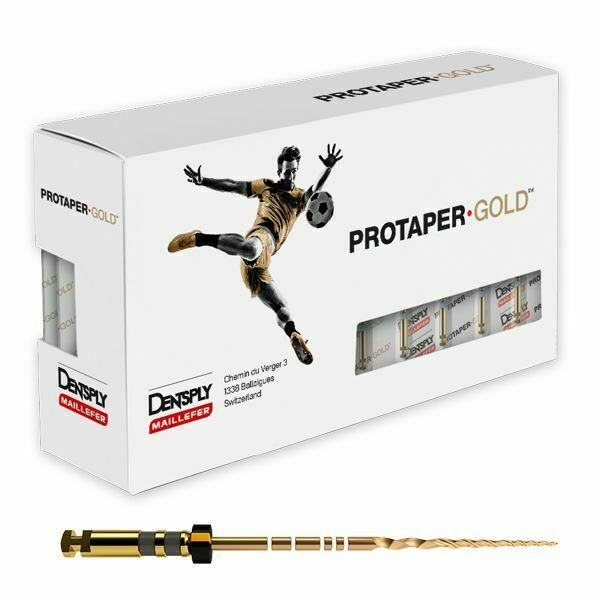 Dentsply ProTaper Gold Rotary Files SX,F1,F2,F3,F4,F5,S1,S2,SX-F3 31mm 6 File/pk