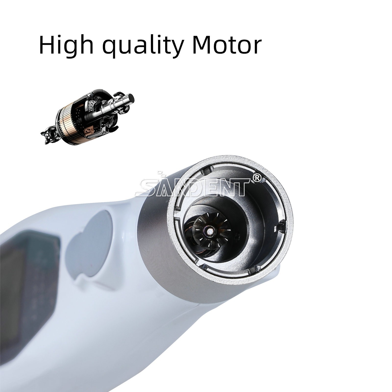 LED Dental Endo Motor 16:1 Contra Angle Root Canal Treatment Y-smart