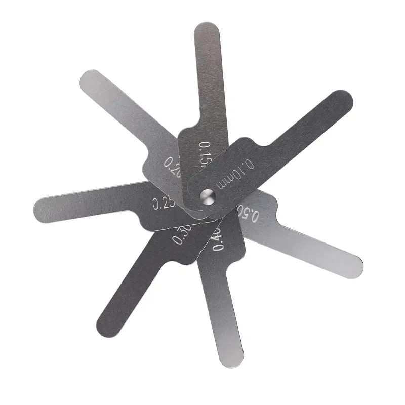 7Pcs/Set Dental Interproximal Reduction Gauge Ruler Orthodontic Treatment Tools
