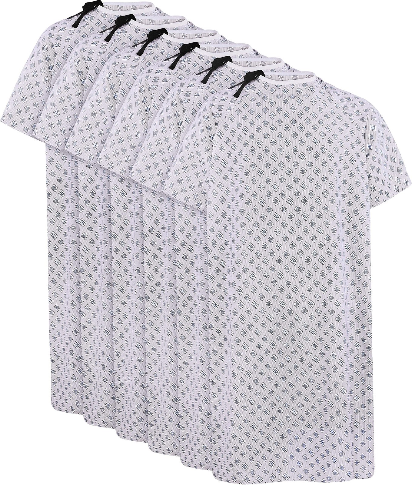 Utopia Care 6 Pack Unisex Hospital Gowns, Patient Gowns with Back Tie for Men