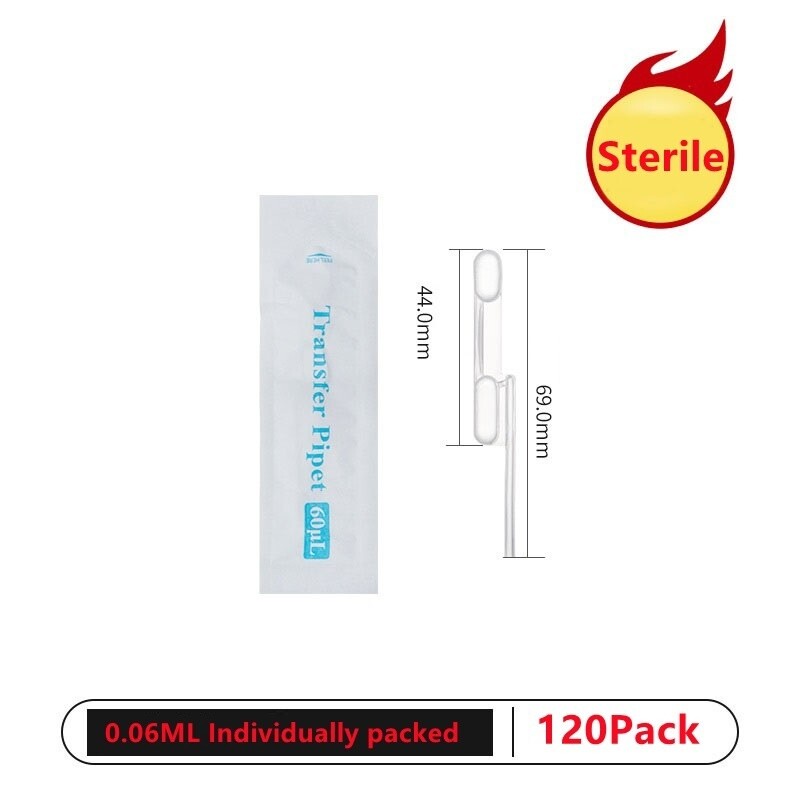 Sterile Individually Packed Plastic Transfer Pipette Dropper 1/2/3/5/10ml Multi