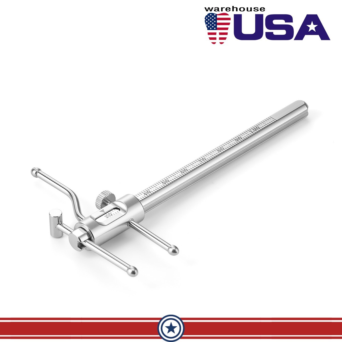 Dental Gauge Ruler VDO Venus Apollo Premium Grade Gauge Prosthodontics Gauges