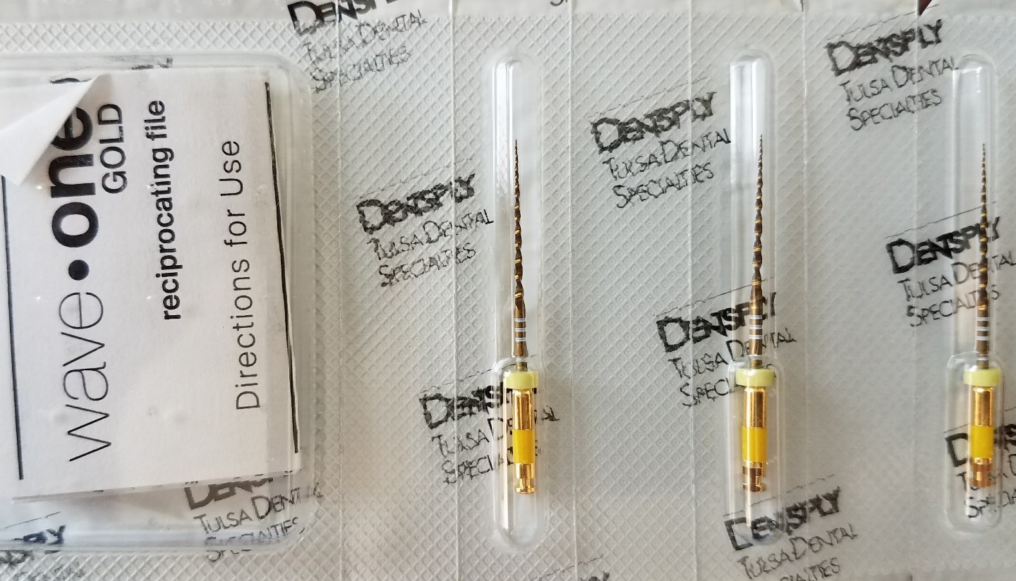 Waveone Gold Wave One Small 21 mm Endodontic File Root Canal Dentsply Tulsa