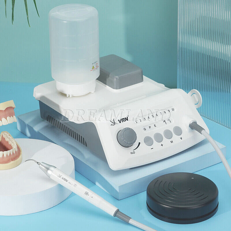 Dental Wireless Digital Ultrasonic Scaler w/ LED Detachable Handpiece VRN-A8 FDA