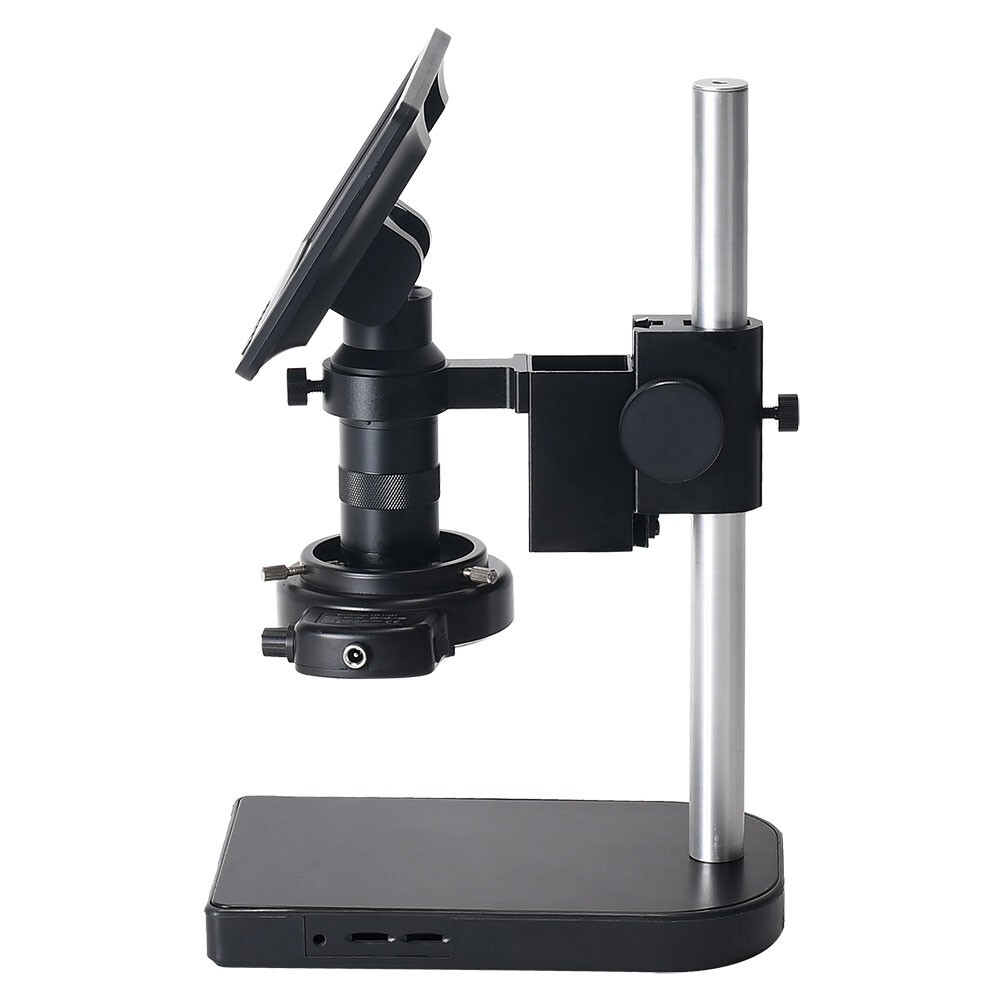 HAYEAR HY-2070 26MP Microscope Camera w/ Small Stand +7″ LCD+ 150X C-mount Lens-