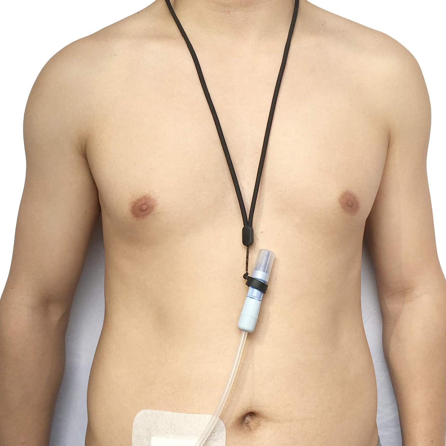 2PCS Peritoneal Dialysis Lanyard Transfer Set Holder Adjustable Neck Cord Secure