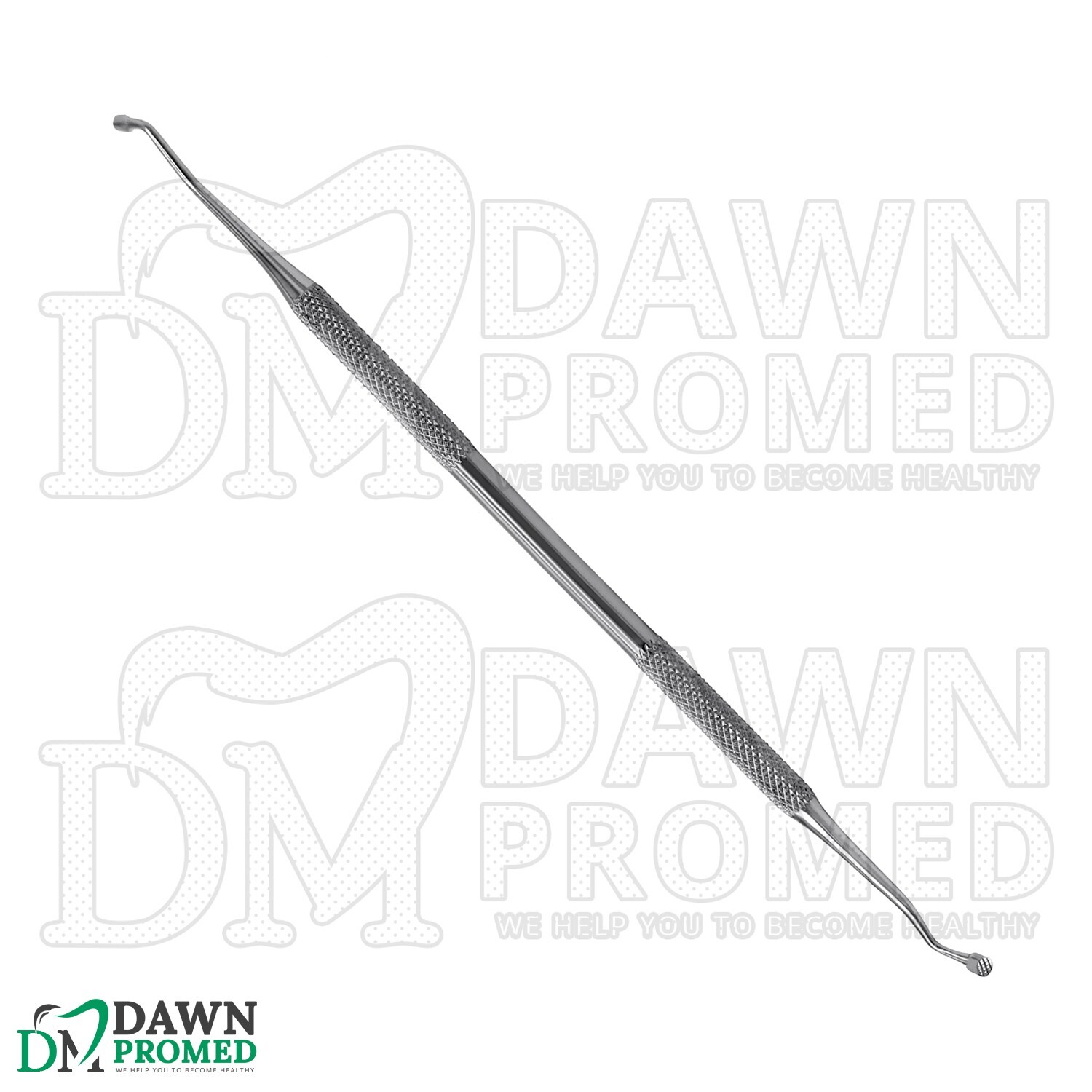 3 Pcs Amalgam Plugger Black #1/2 Double Ended 7″ Dental Instrument Set German Gr
