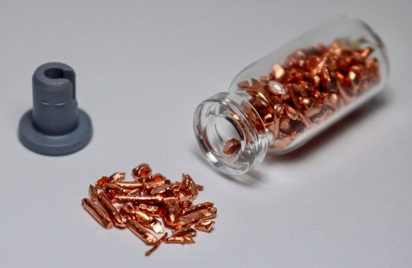 Copper Metal 99.99% Pure Granular Element 29 Cu Chemistry Sample