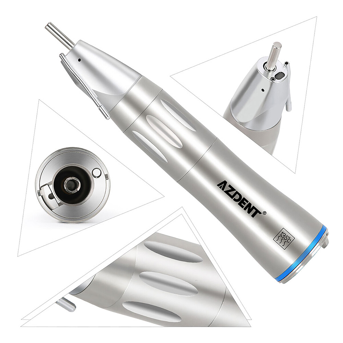 Brushless Dental LED Electric Micro Motor +1:1 Straight External for Practice