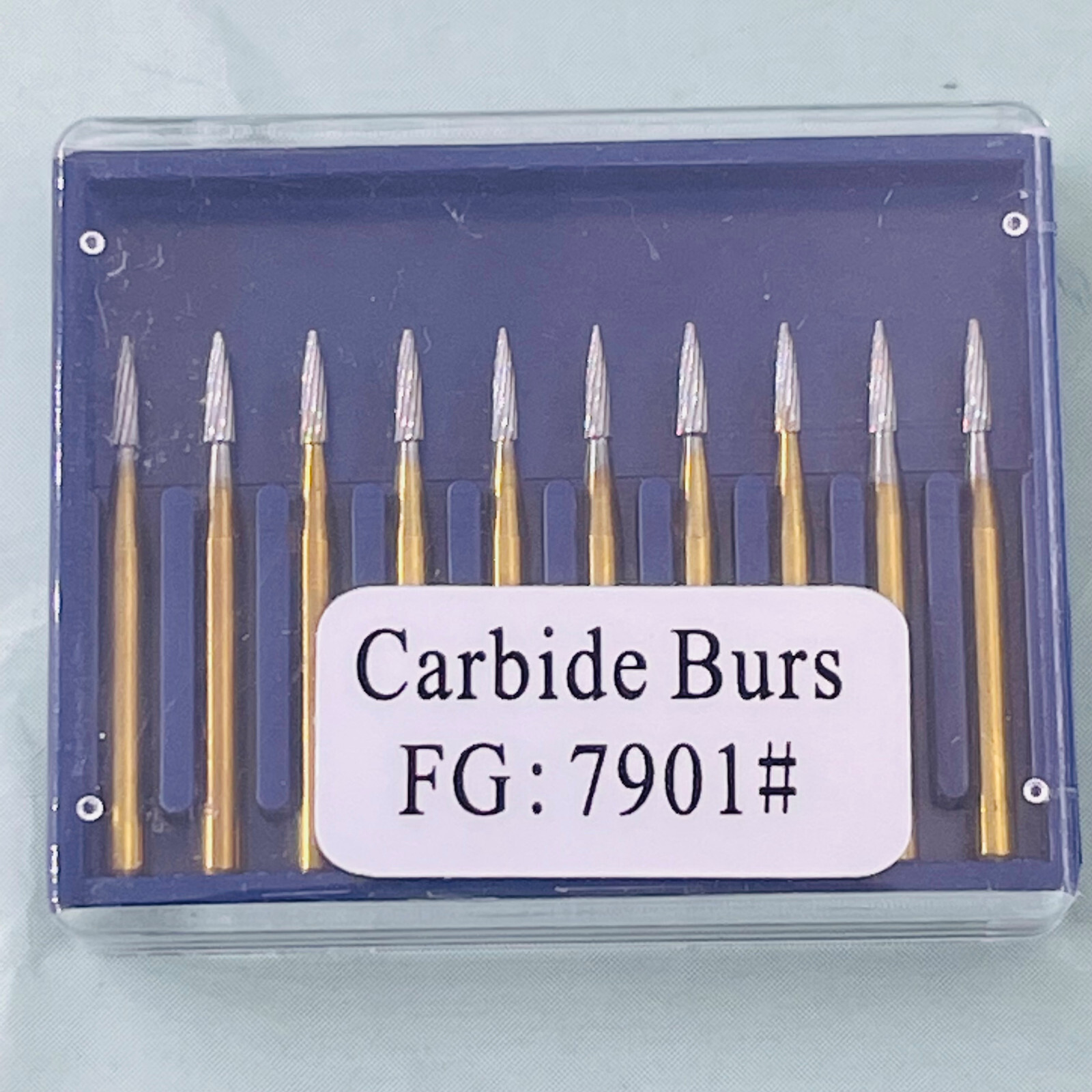 FG 7901/7903 Tungsten Carbide Burs Trimming & Finishing & Polishing Flame Dental