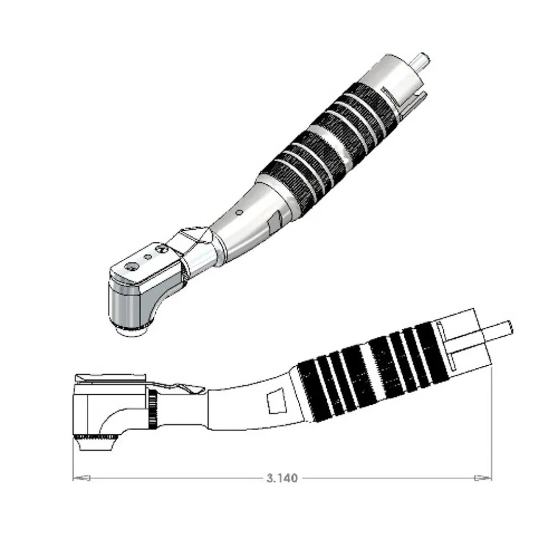 Henry Schein U-Style Contra Angle – Latch Type (Brand New)