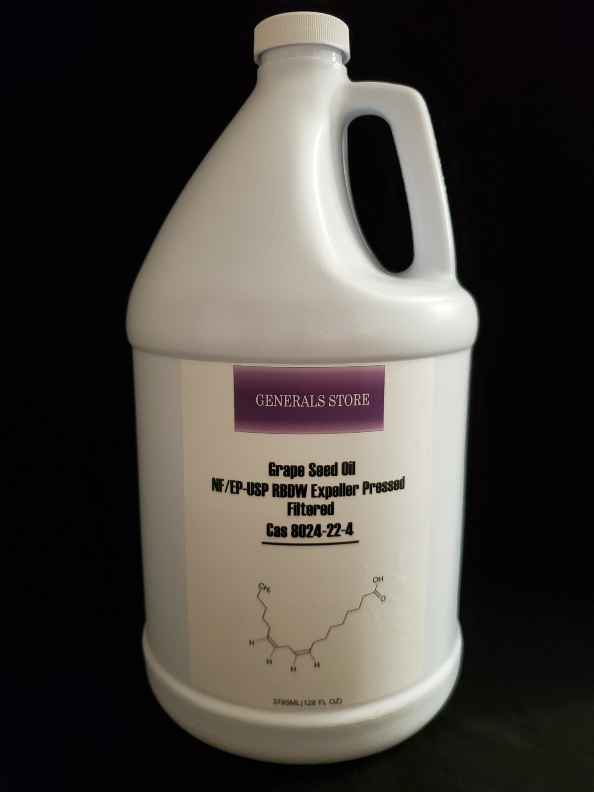 Grape Seed Oil NF/EP – USP RBDW Filtered 128oz/1 Gallon
