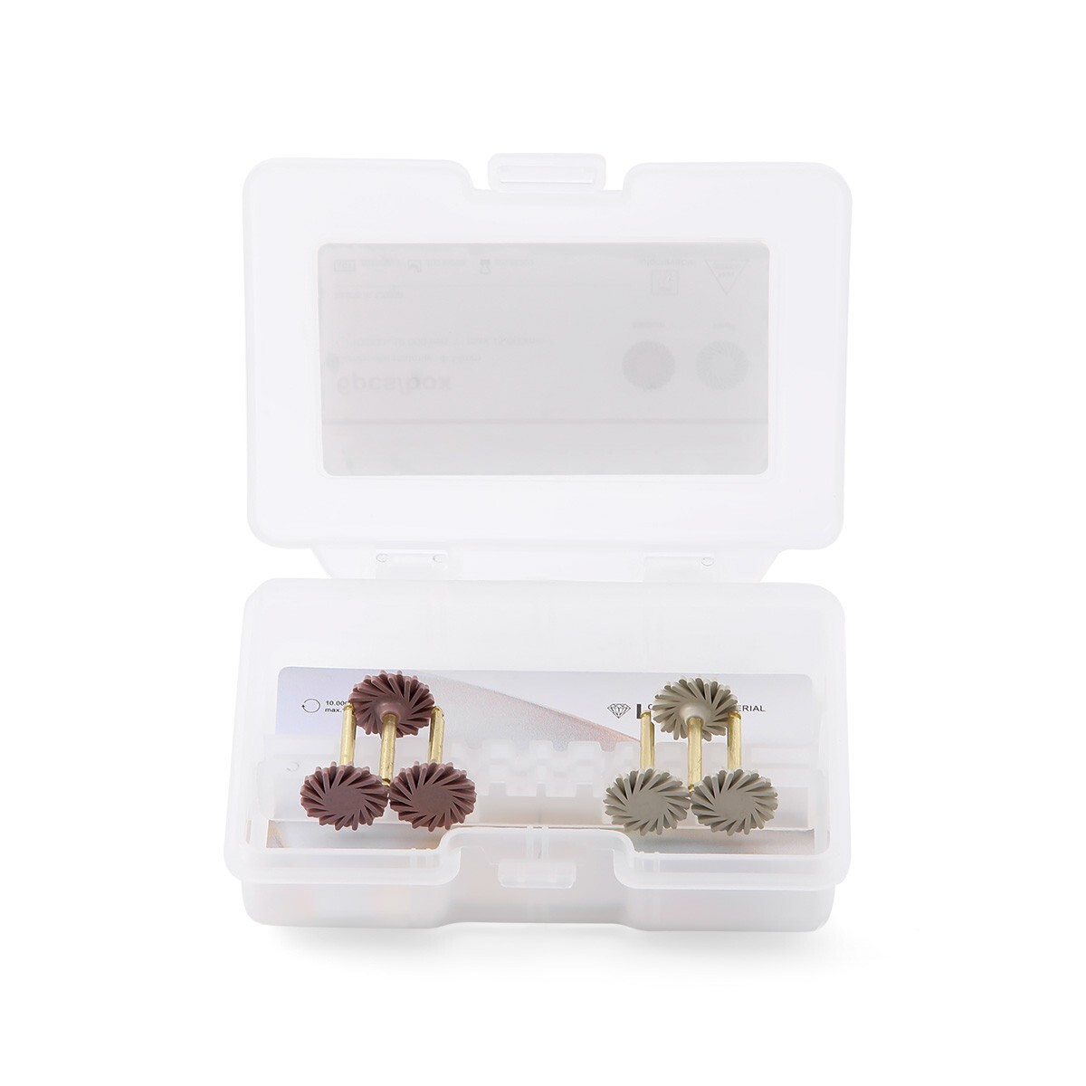 Dental Composite Polishing Kit RA Wheels Medium/Fine for Low Speed Handpiece