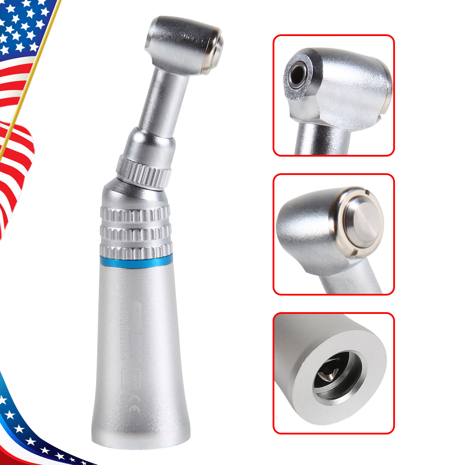 Push Button Contra Angle Low Speed Dental Handpiece E-type Hot Sale E-type PAD