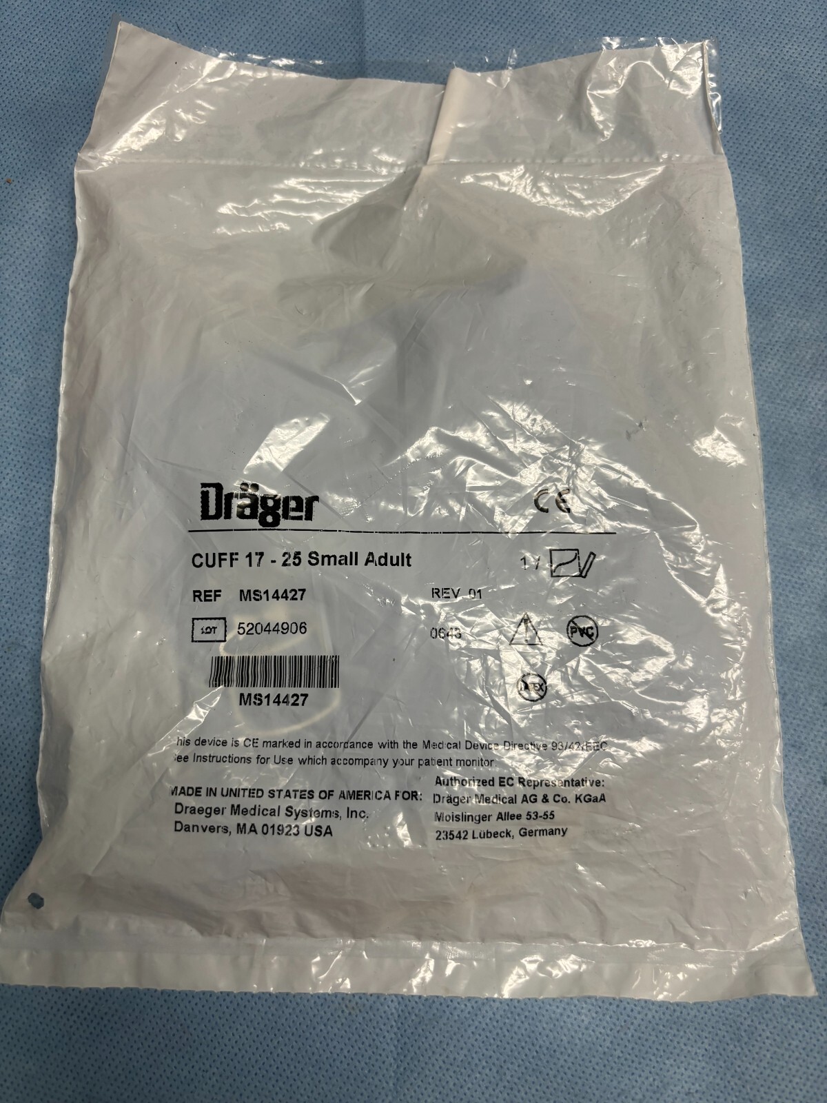 Drager MS14427 Cuff 17 – 25 Small Adult (E972)