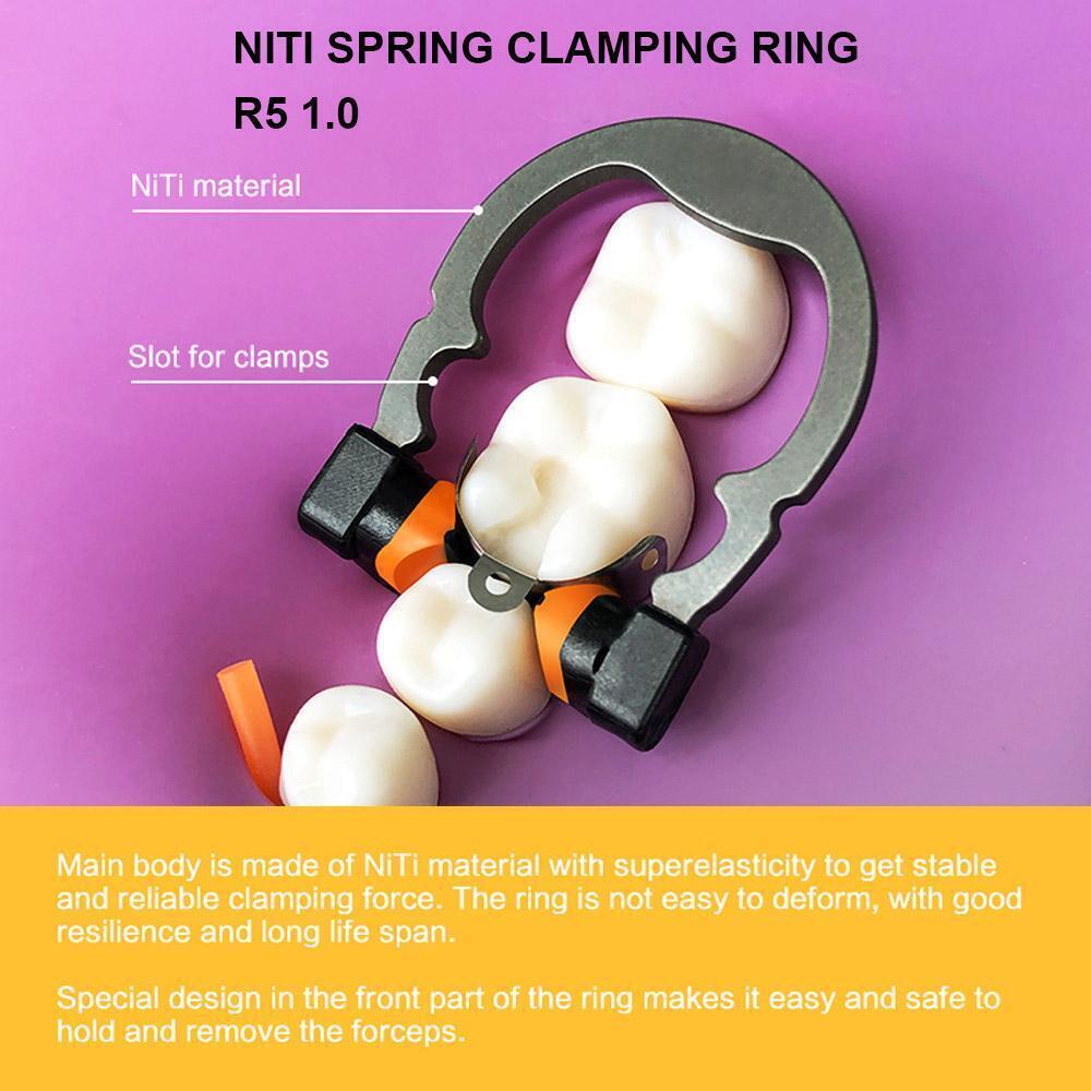 Dental Matrix Clamp Ring Matrices Clip Titanium Fit Garrison Premier Palodent
