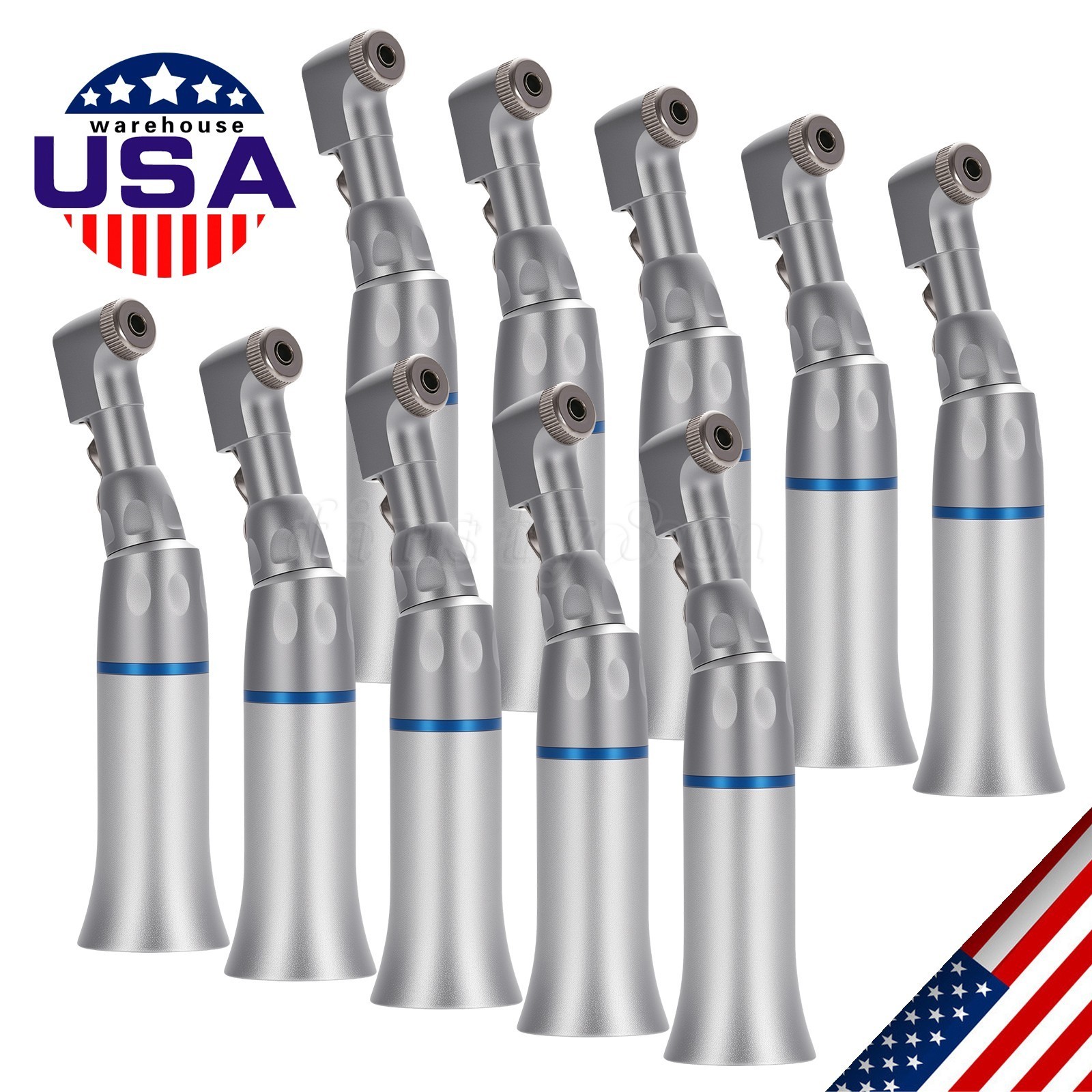 1-10 NSK Type Dental Slow Speed Contra Angle Handpiece Latch E-type contrangulo