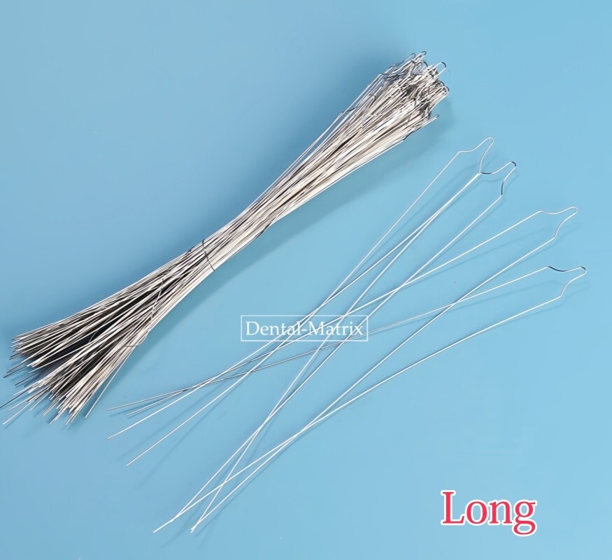 Dental Orthodontic Stainless Steel Wire Preformed Ligature Ties Long/Short/Twist
