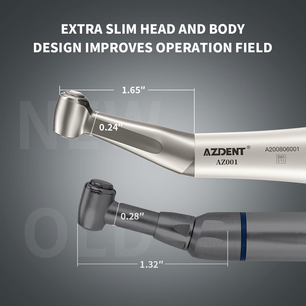 NSK Style Dental Slow Low Speed Handpiece Straight Contra Angle Air Motor 4/2H