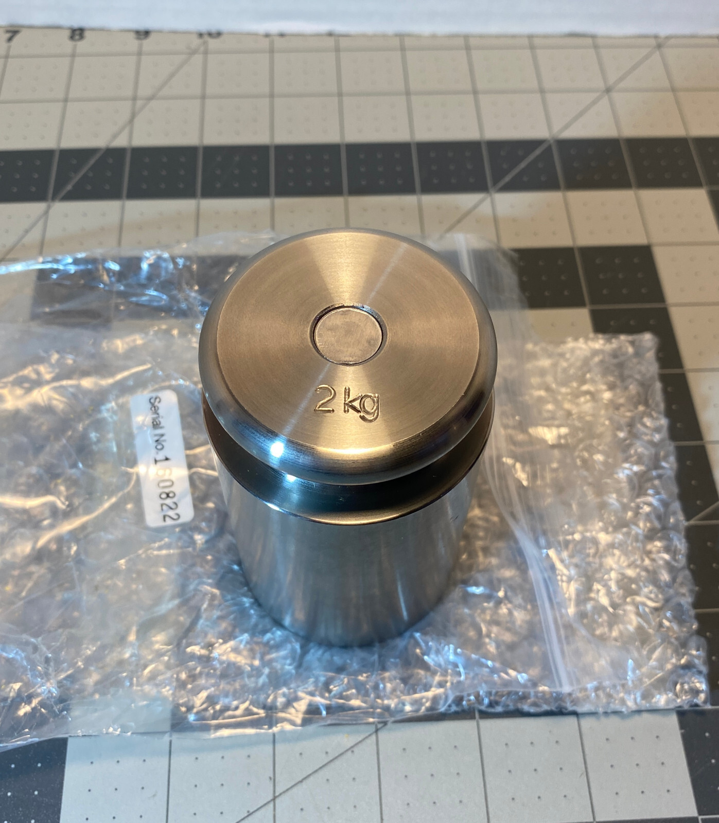 Troemner 2000g / 2kg Stainless Calibration Weight, Class 7 – 61026S – No Cert