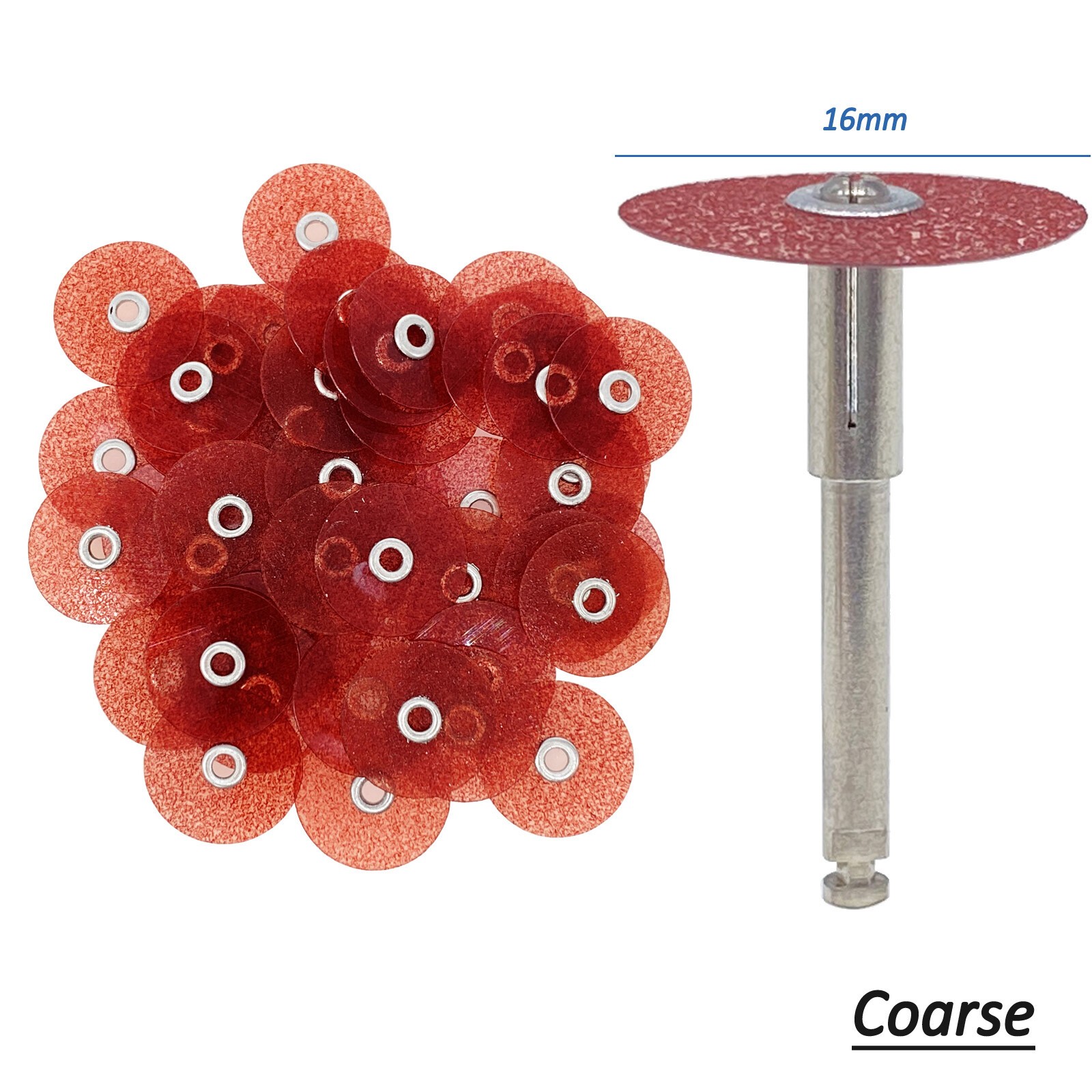 Dental Soflex Coarse Medium Fine Superfine Composite Finishing Polishing Disc 16