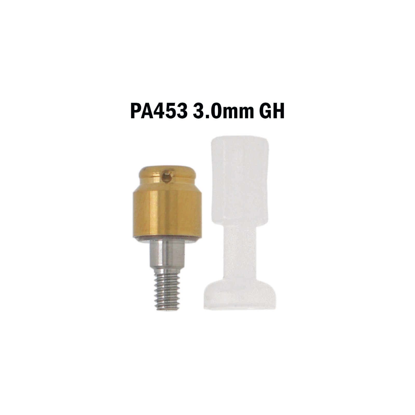 US Dental Overdenture Locator Abutment & Male Cap Kit for Zimmer Ø4.5mm Platform