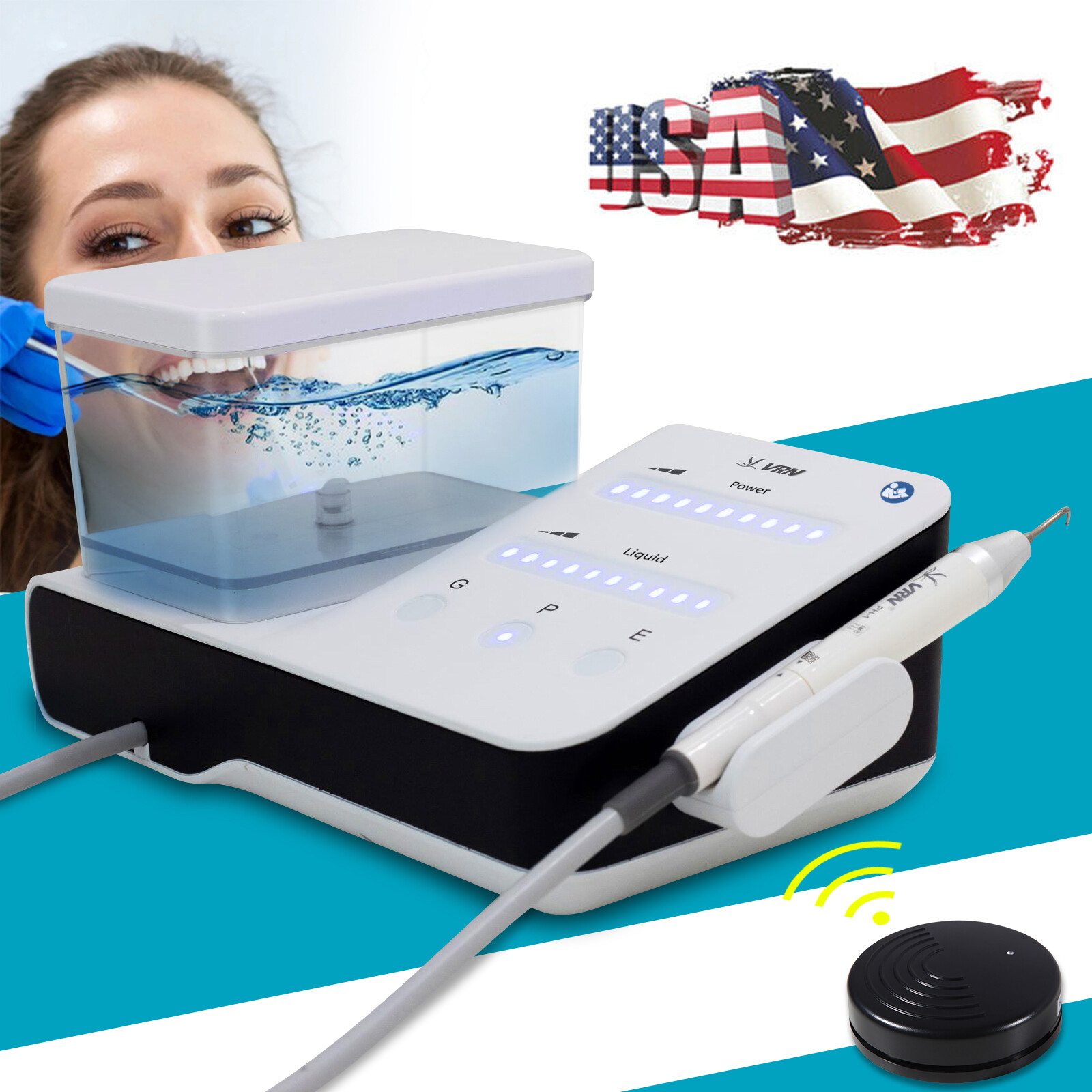 Dental Ultrasonic Scaler Scaling Perio Endo &LED Handpiece for EMS SKYSEA