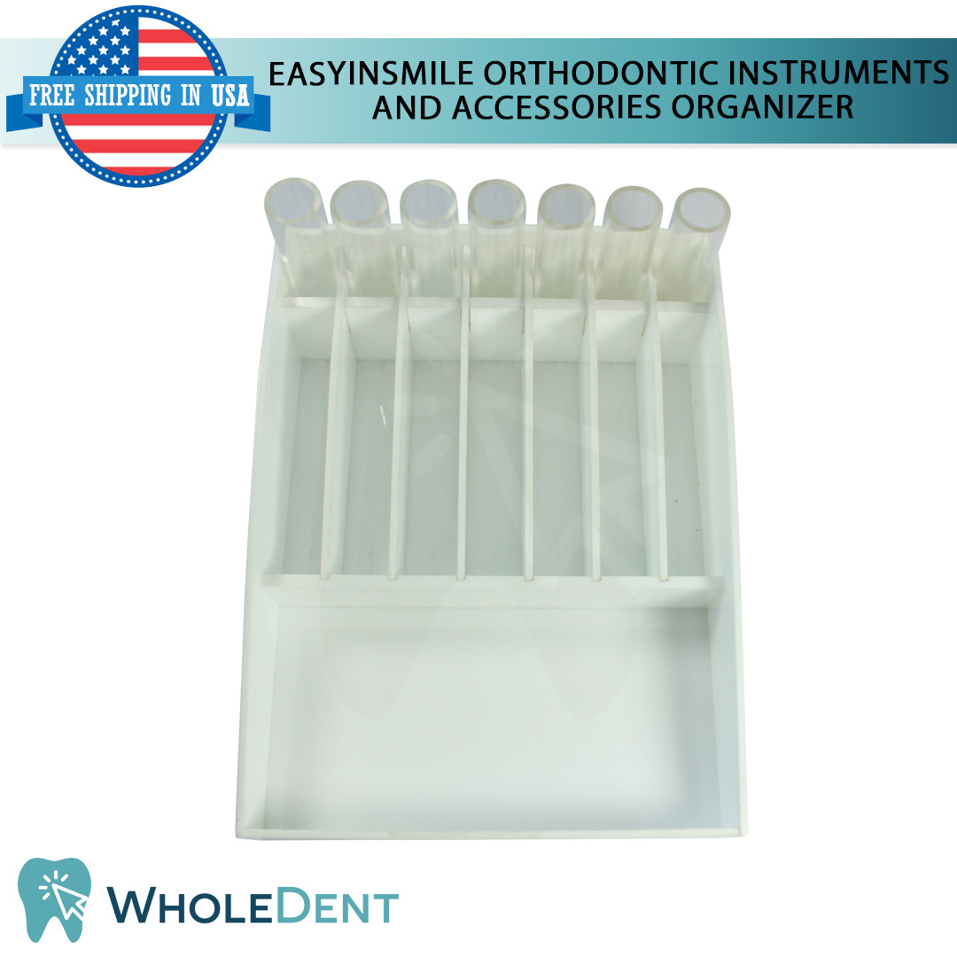 1X Dental Easyinsmile Orthodontic Instruments and Accessories Plastic Organizer
