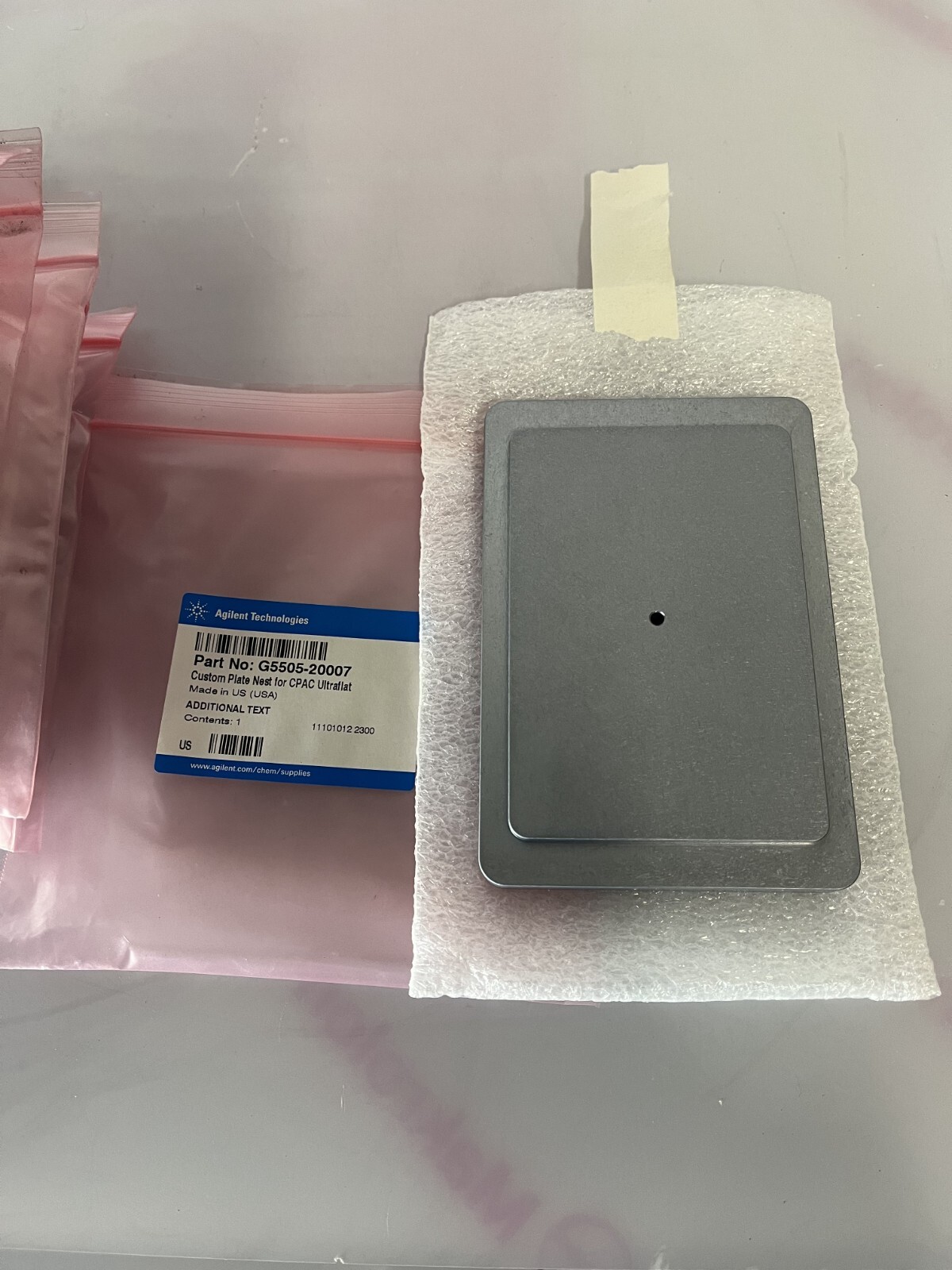 AGILENT TECHNOLOGIES G5505-20007 CUSTOM PLATE NEST FOR CPAC ULTRAFLAT (6 pcs.)