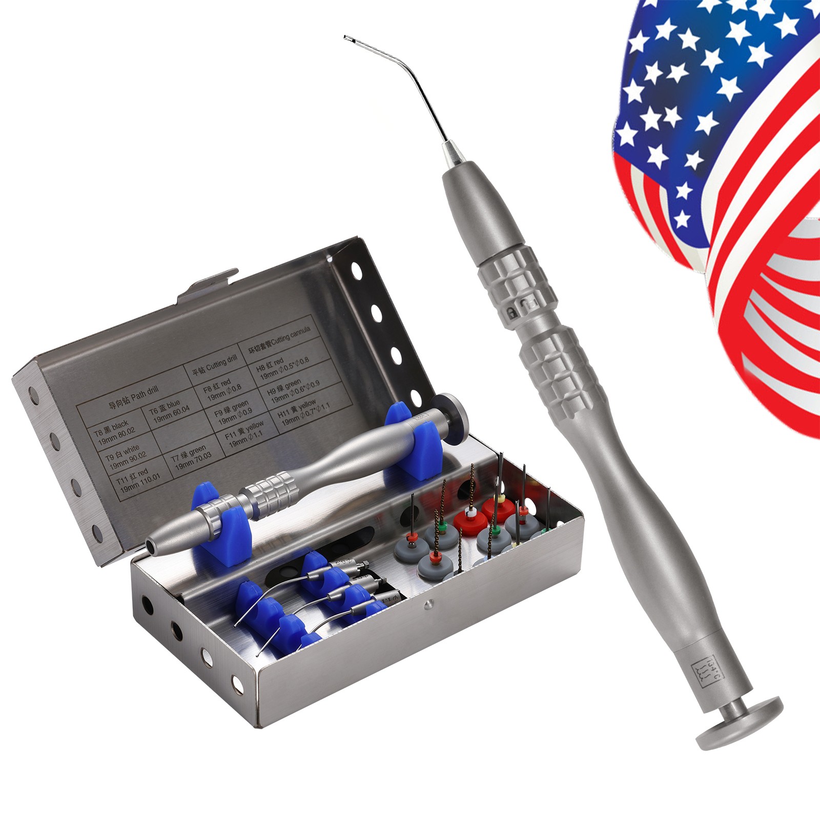 Dental Endo Root Canal Files Extractor Endodontic Broken File Removal System CE