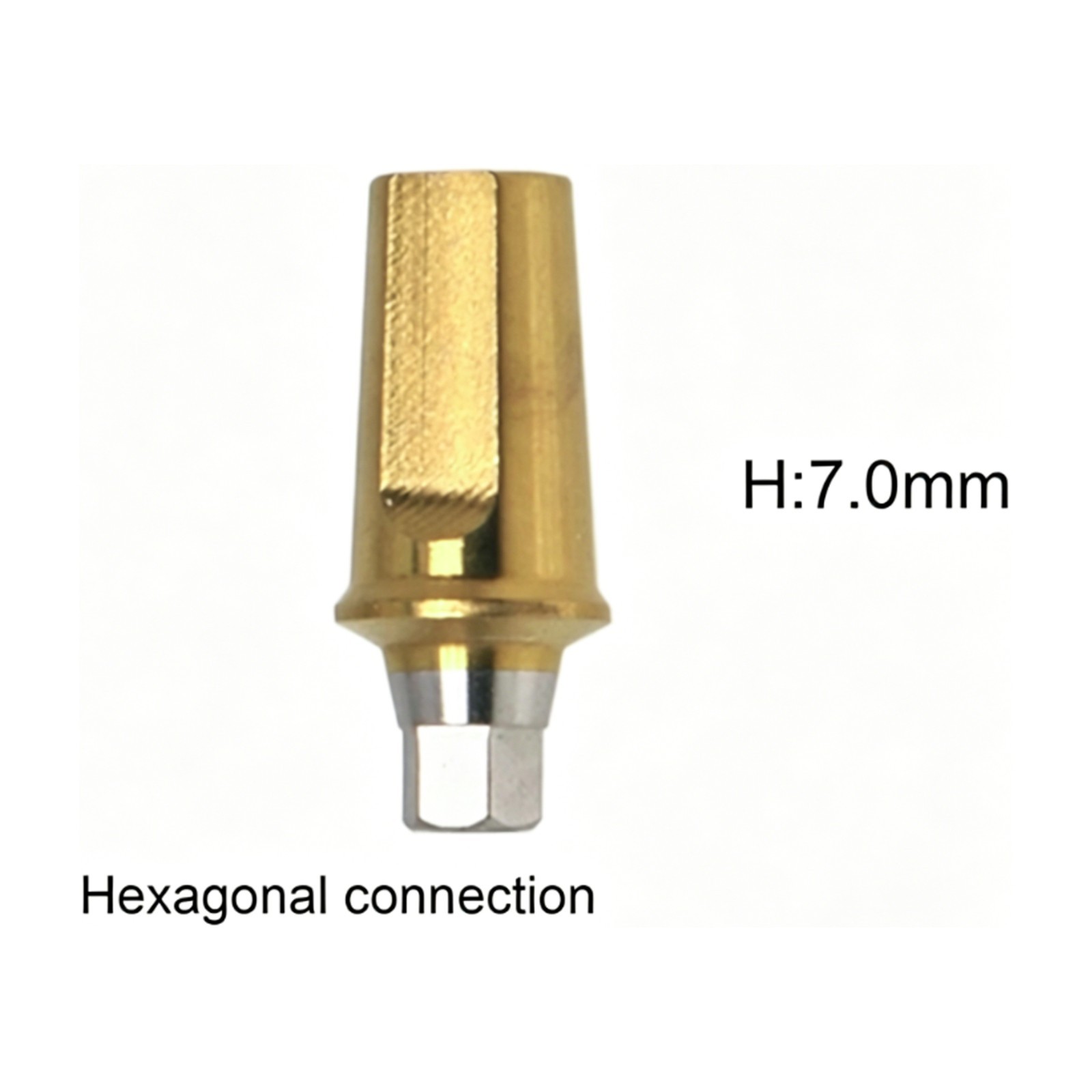 US Dental Titanium Hex Regular Straight Transfer Abutment Fit Osstem Hiossen TS
