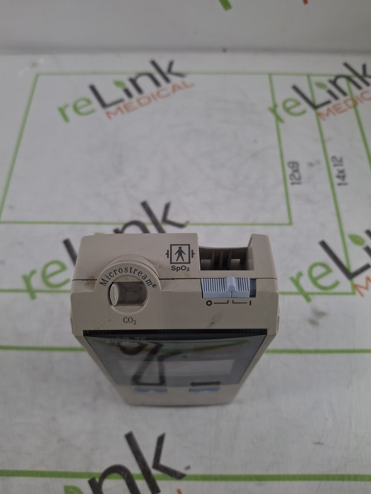 Nellcor Oximax NPB-75 Microstream Pulse Oximeter Capnograph