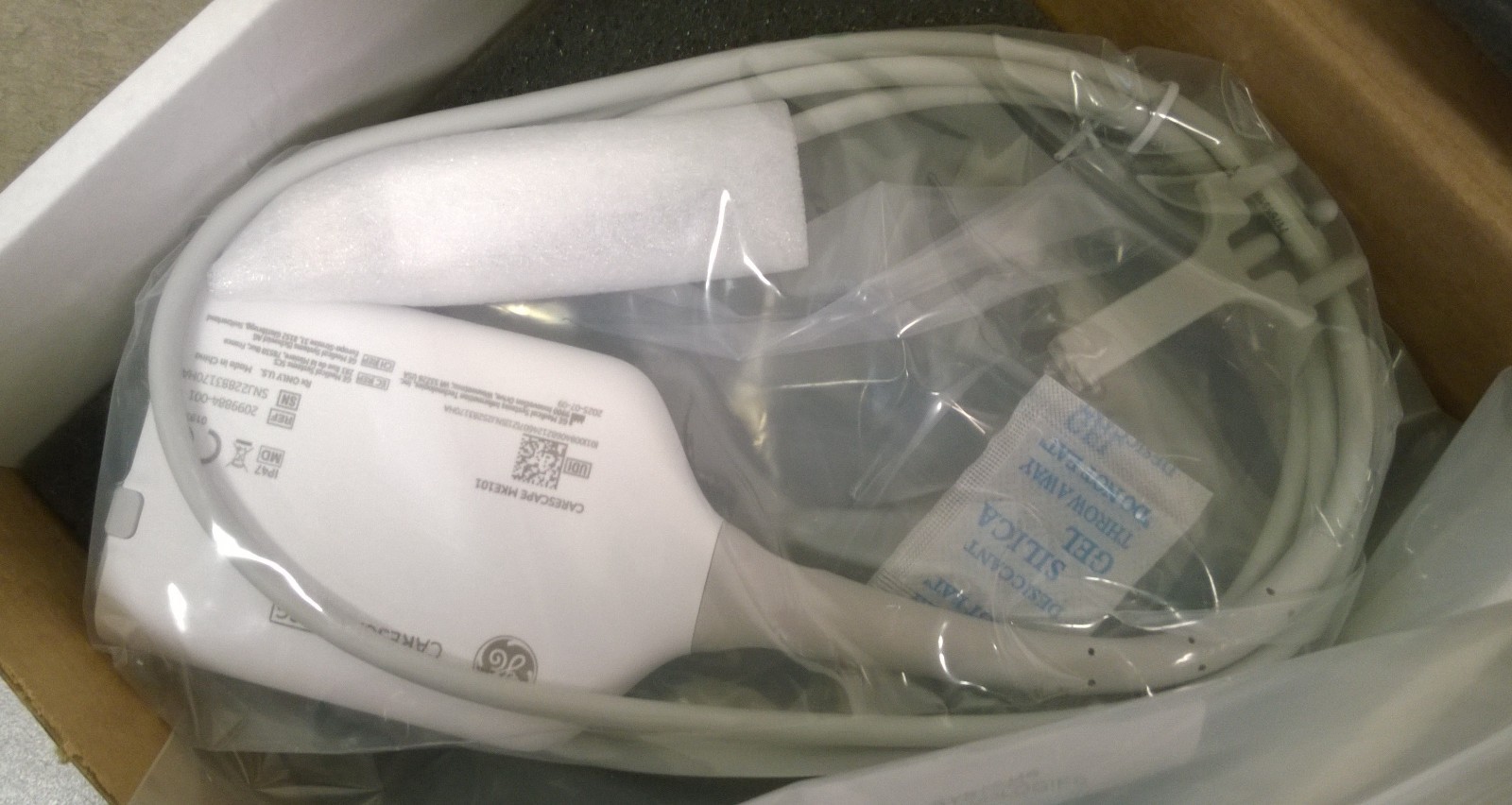 GE Carescape ECG MKE101 Parameter Module Cable REF 2099884-001 , New in Box