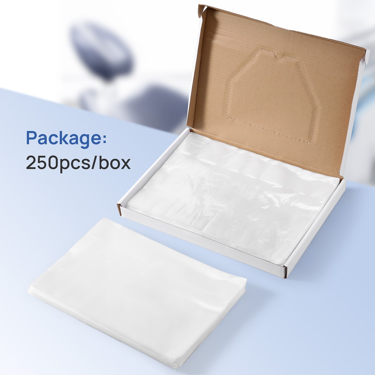 Disposable Chair Unit Headres Covers Transparent Protective SPA Salonds Tattoos
