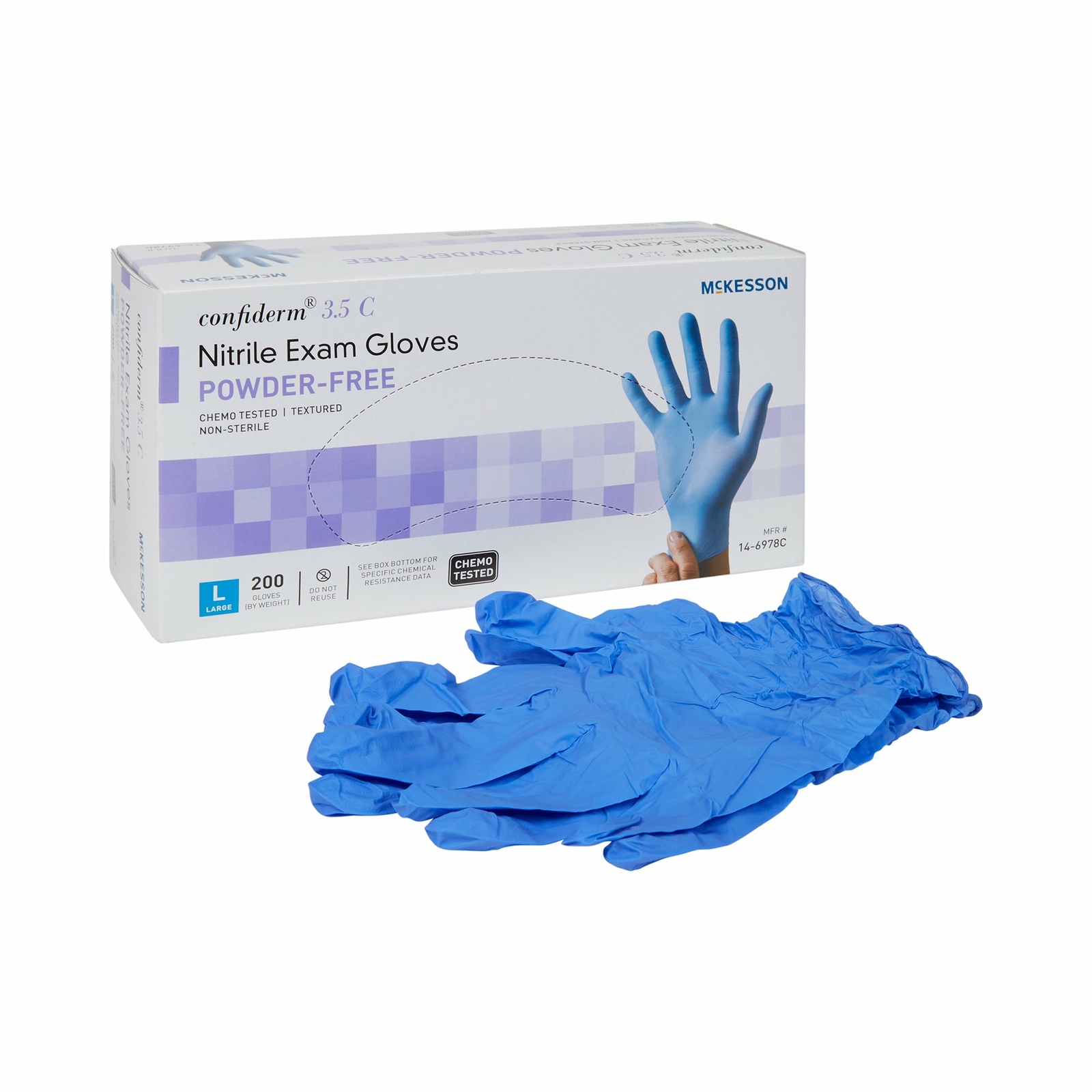McKesson Confiderm Nitrile Exam Glove – 200 per Box