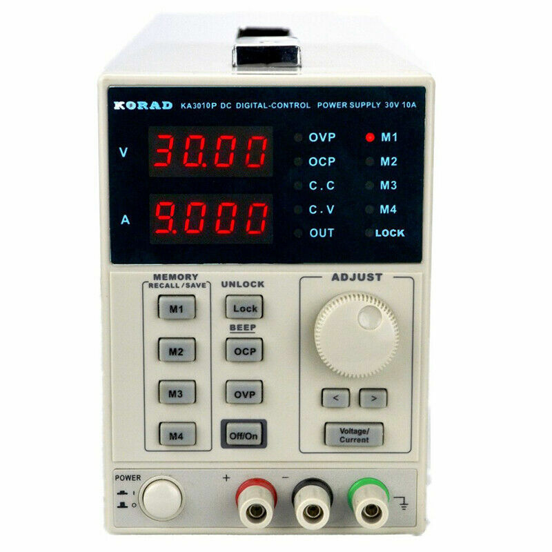 DC Power Supply KA3010P 0-30V 0-10A Programmable Power Supply