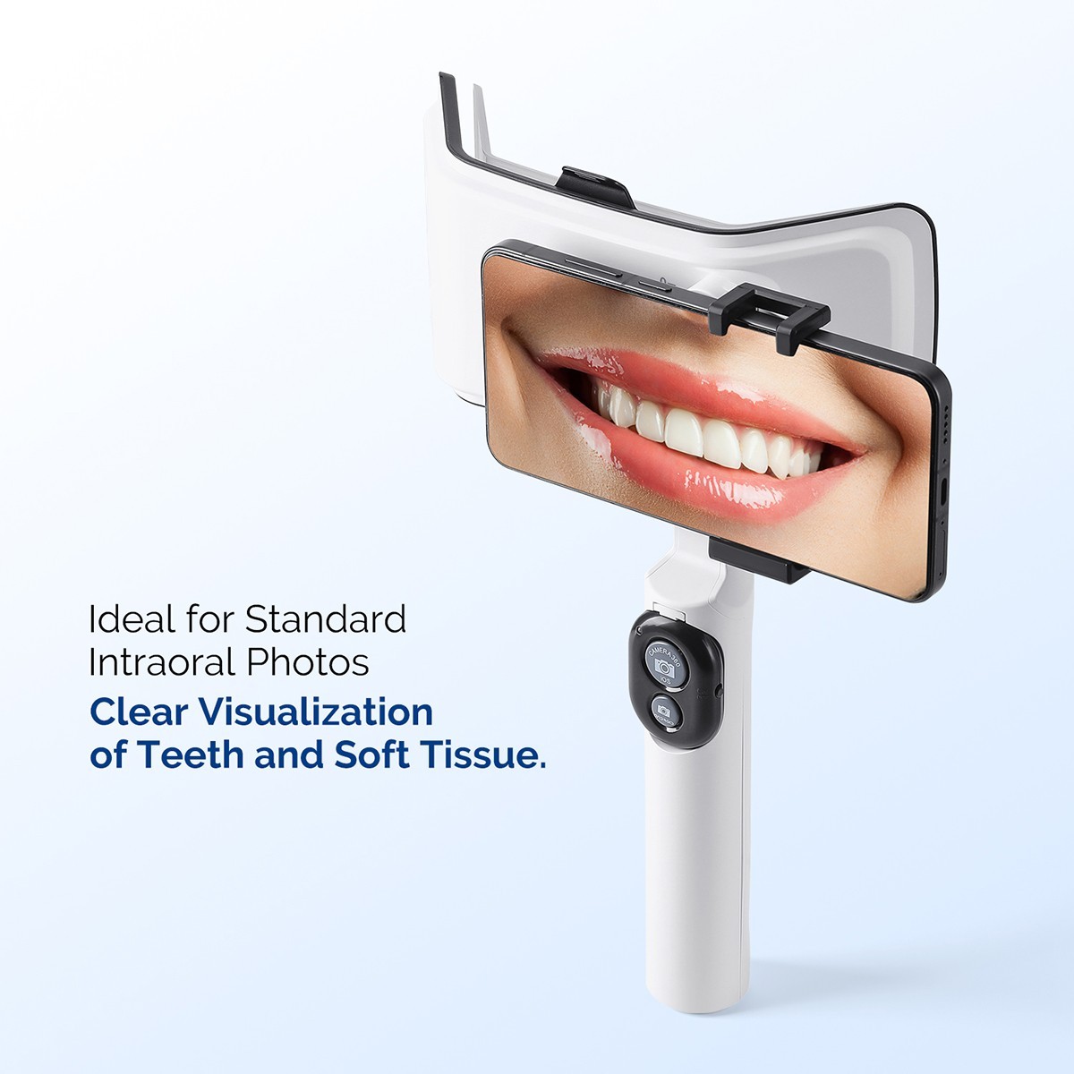 Handheld Dental Intraoral Photography Light Oral Photo Video LED Filling Light
