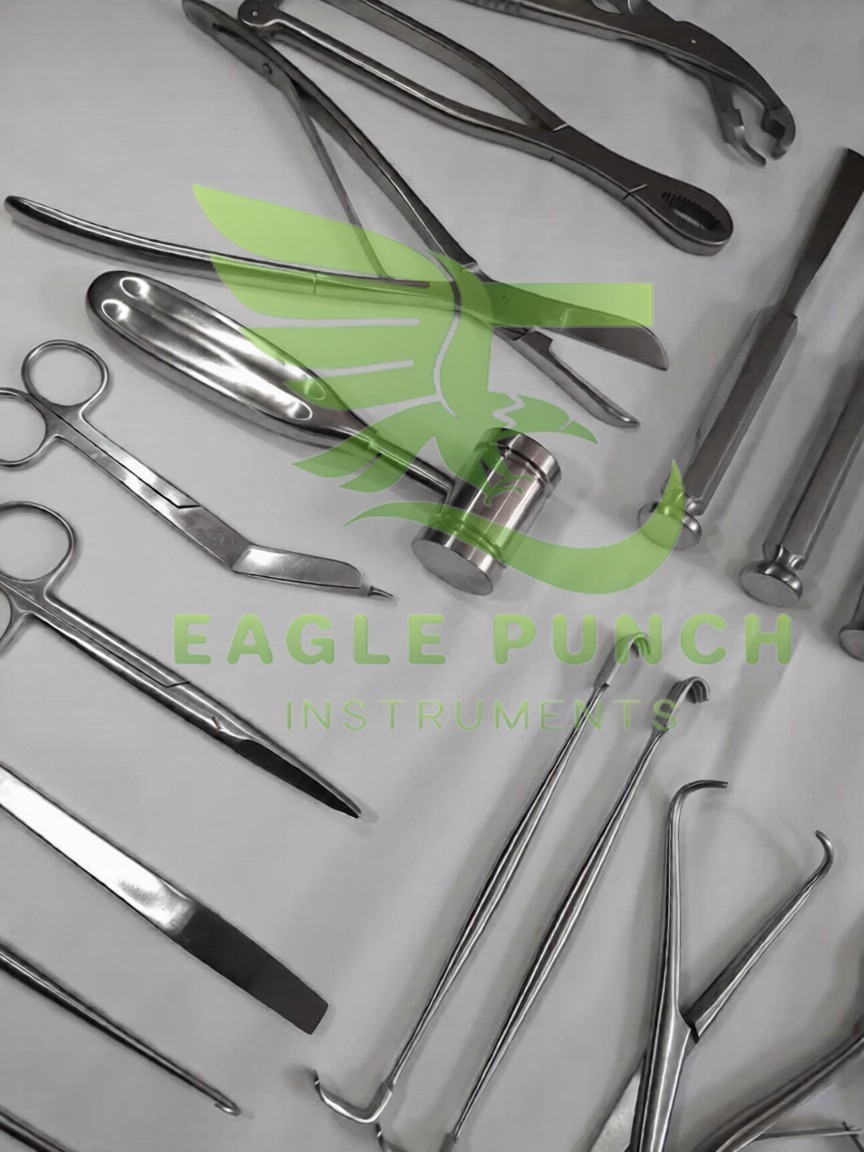 Orthopedic Surgery Instruments Set 25 Pcs A+ German Stainless Steel Surgical Kit