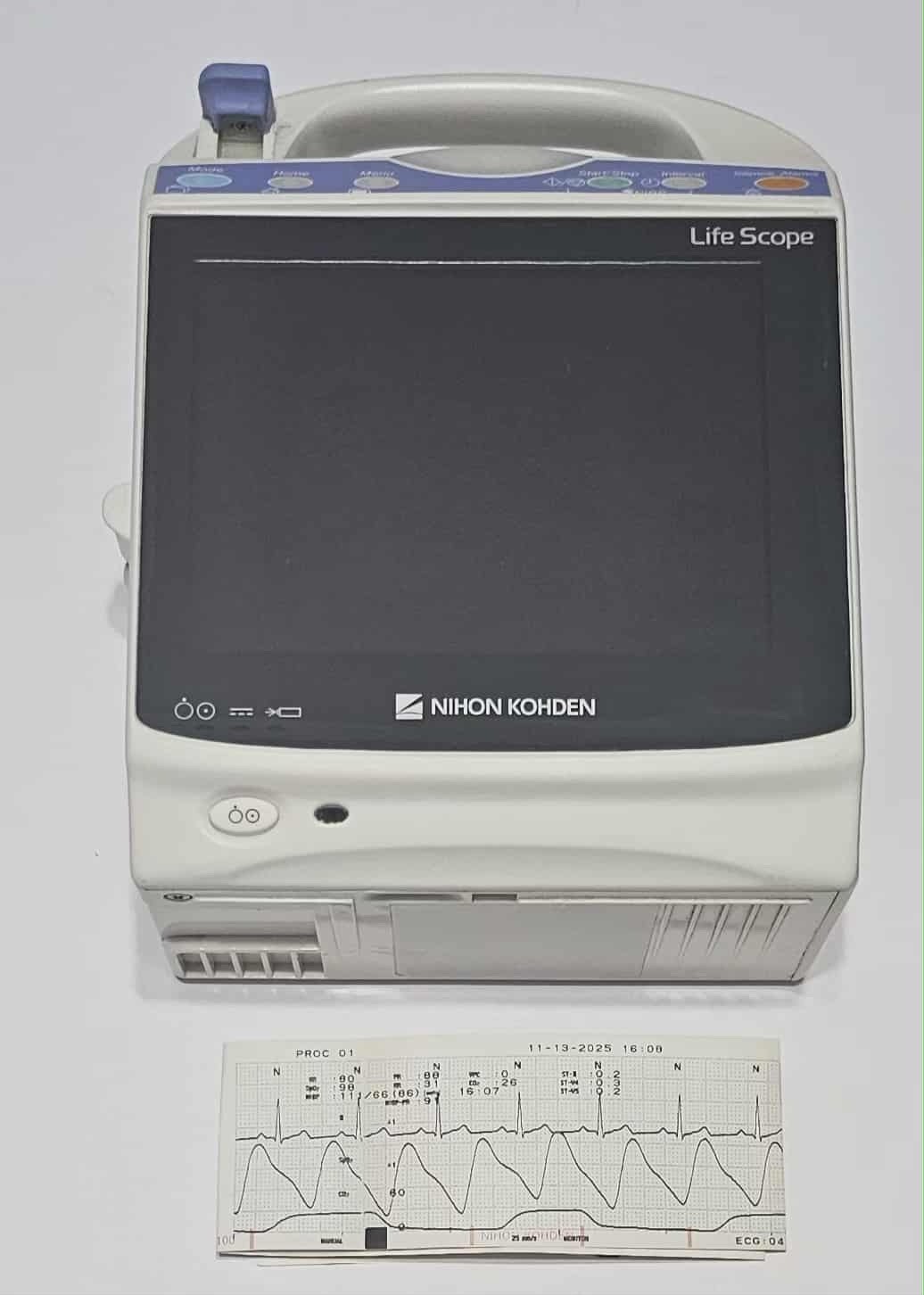 Nihon Kohden BSM-1753, Nellcor Oximax SPO2, ECG, NIBP, TEMP With Test Strip Cert